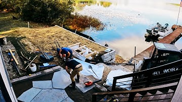 How to Install a  High Format Flagstone Patio