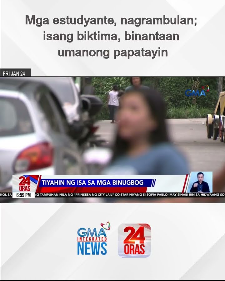 Mga estudyante, nagrambulan; isang biktima, binantaan umanong papatayin | 24 Oras