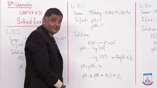 Class 10 - Chemistry - Chapter 10 - Lecture 15 Numerical Problems -  Allied School