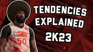 Tendencies Explained For NBA2K23 l FULL BREAKDOWN