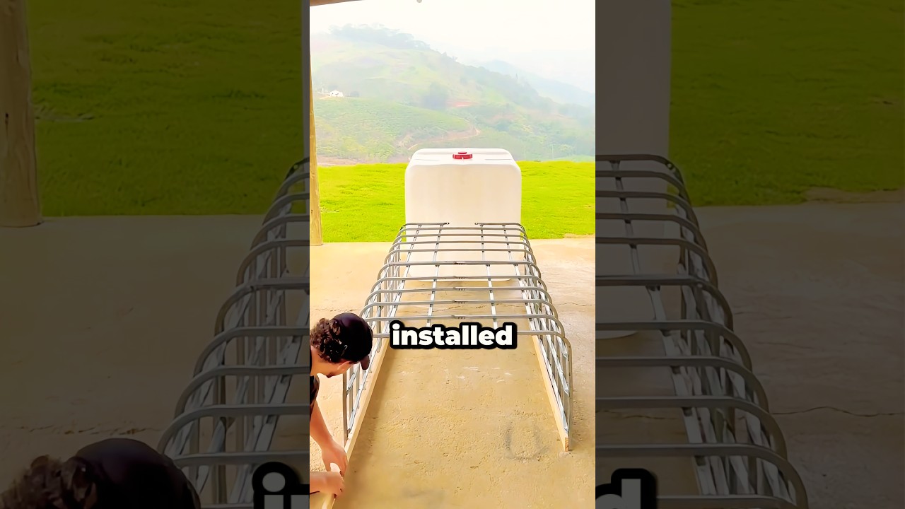 He Built This From A Water Tank!