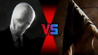Slender Man VS Pyramid Head | Drawing Cartoons 2