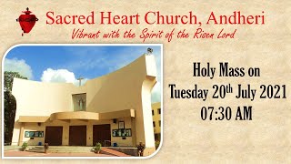Holy Mass on Tuesday, 20th July 2021 at 07:30 AM at Sacred Heart Church, Andheri screenshot 4