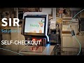 Promo video self-checkouts