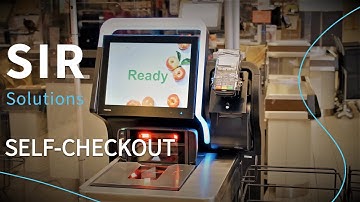 Promo video self-checkouts