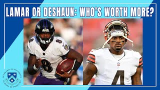 Lamar Jackson Deserves More Money than Deshaun Watson 3 Years and $133M Doesn't Cut it News