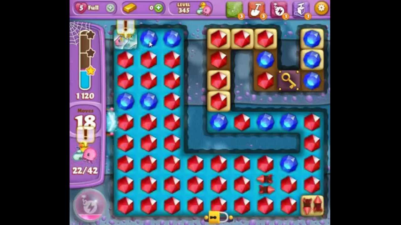 Diamond Digger Saga level 345 no boosters 😈