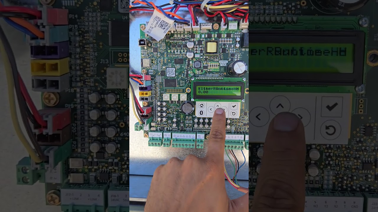 Trane Symbio 700 Fan speed adjustment.
