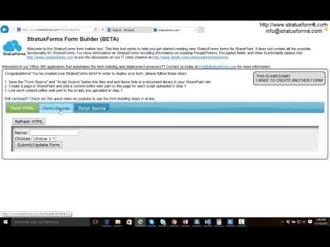 StratusForms - Free Form Builder Tool