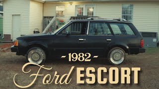 16” mesh wheels on 1982 Ford Escort | STANCE BROTHERS