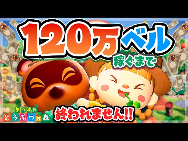 あつ森　❁︎最終値下げ❁︎ あつ森】120万ベル稼いで倉庫拡張するまで終われません