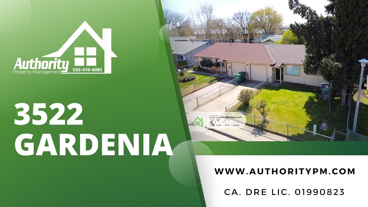 3522 gardenia offered by authority property management redding ca