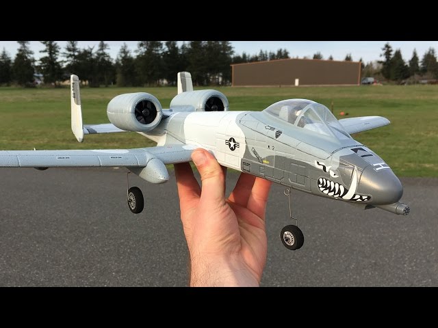 Flight Video Only - E-flite UMX A-10 Warthog EDF Jet BNF Basic