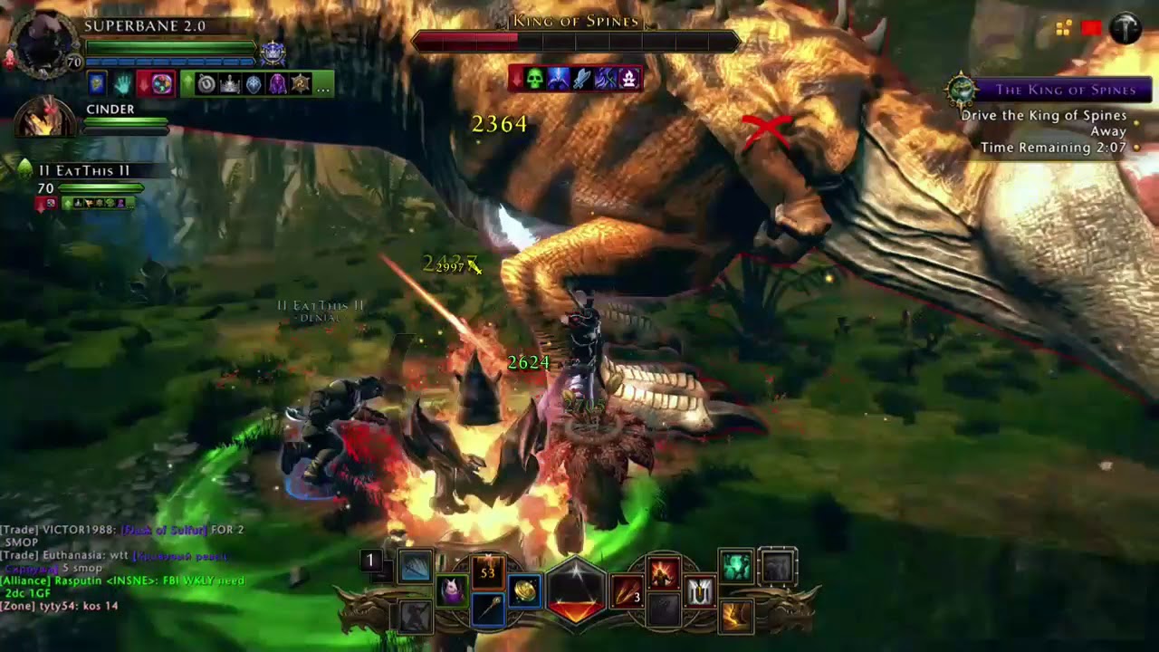 Neverwinter King of Spines Heroic Encounter (GWF & HR Duo)