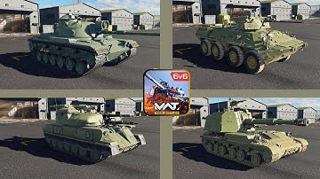 MWT: Tank Battles Gameplay All Tier/Class Tanks Showcase Part 2 (Android, iOS) #3