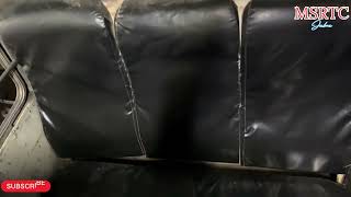 Msrtc ordinary bus sitting arrangement ￼
