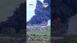 Дніпро під вогнем! Пряме влучання ракети в АЗС. Дивіться, що коїться в місті.
