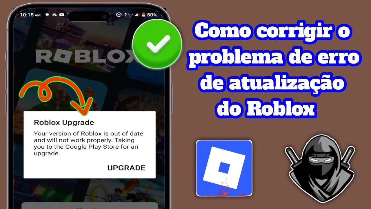 Como corrigir o problema de erro de atualização do Roblox (nova ...