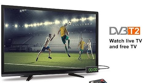 2023 New Product #H.265 HEVC 10Bit DVB-T2 TV Stick