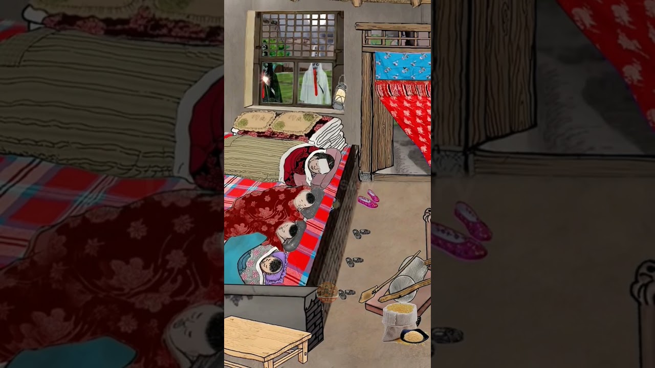 so peaceful village night 😌😍 