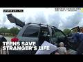 'He sent those boys,' family says after Florida teens save driver's life