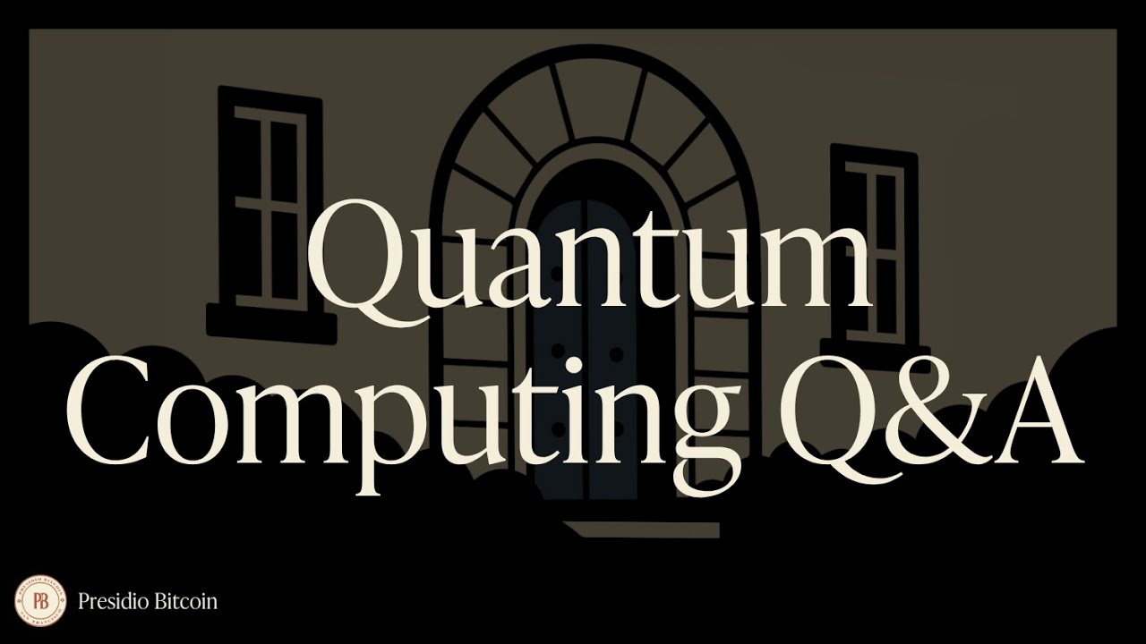 Terry Rudolph (PsiQuantum), Sho Sugiura (Bloq), Matthew Pines (Bitcoin  Policy Institute) Quantum Q&A