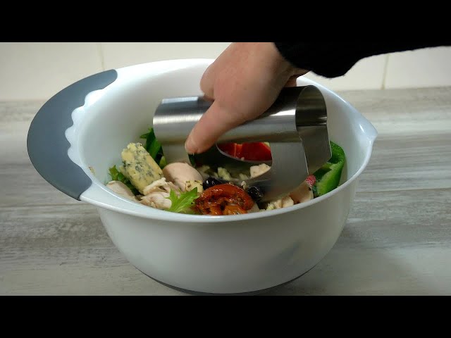 How to Use a Salad Chopper