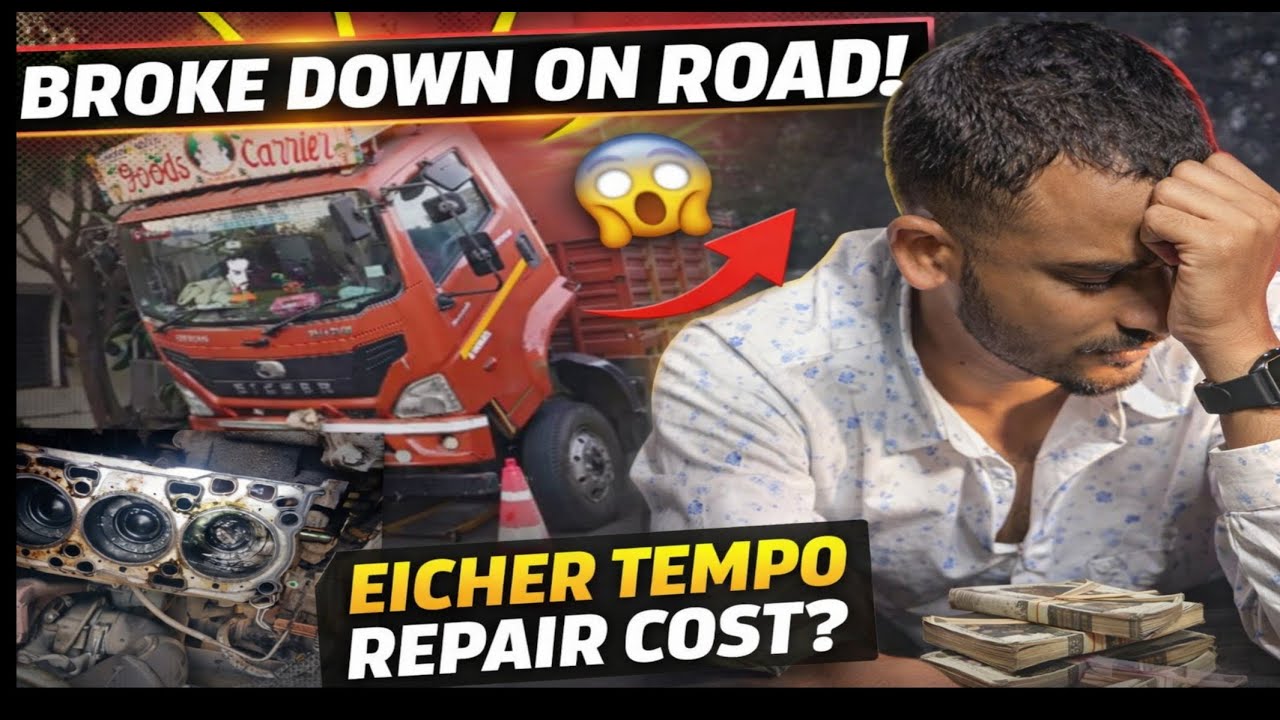 Mumbai Trip Eicher Breakdown😭 | What happen next ?😱