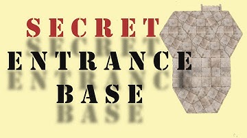 Secret Entrance Base I Solo Base Design I Rust Tutorial