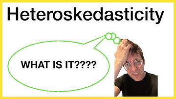 Heteroskedasticity and Homoskedasticity... What are they???