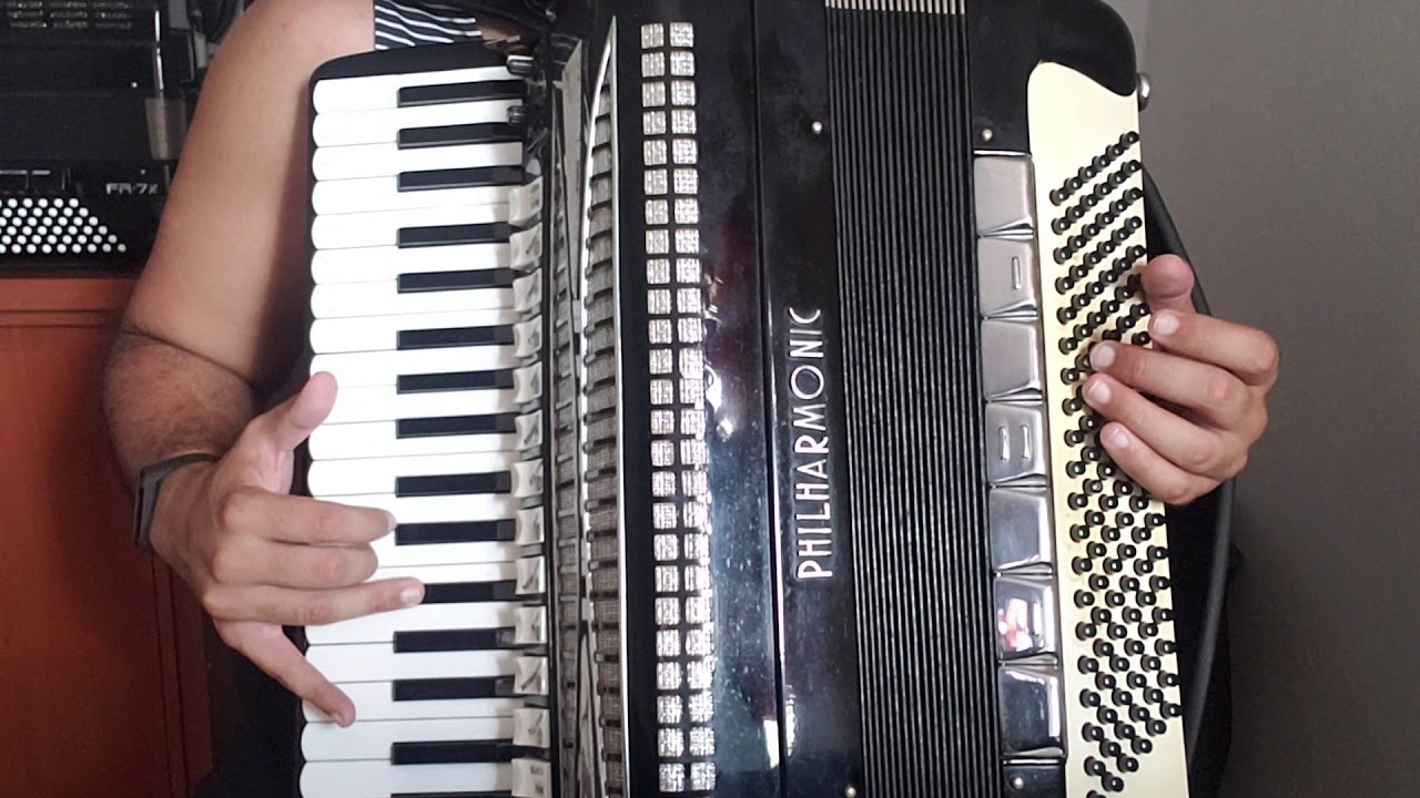 Video Aula Acordeon | Briga Feia | Henrique e Juliano | Aulas de Sanfona por Pedrão Sanfoneiro