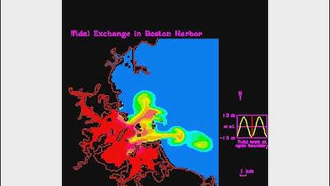 Boston Harbor Tidal Flushing Animation
