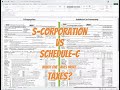 S-Corp vs schedule C - how much do you really save in taxes? Net out of pocket savings of $27,000!!!
