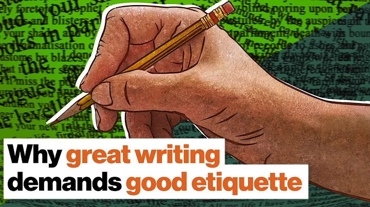 Why etiquette governs the art of writing: Lolita, ...