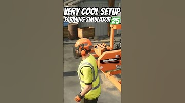 Farming Simulator 25 Sawmill - Very cool setup - Forestry Empire #fs25 #sawmill #forestry #shorts