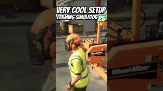 Farming Simulator 25 Sawmill - Very cool setup - Forestry Empire #fs25 #sawmill #forestry #shorts