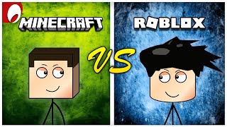 Minecraft Gamers vs Roblox Gamers