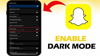 How to enable dark mode on Snapchat Android (QUICK AND EASY)