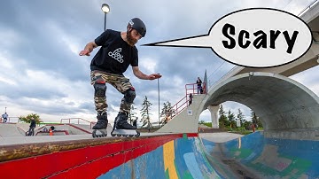 How to DROP IN and PUMP on Skates｜Shaun Unwin