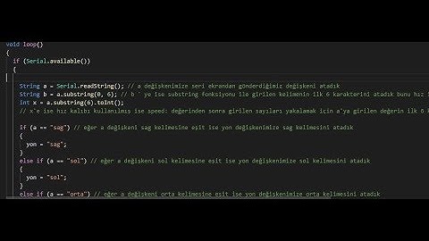 Arduino Öğreniyorum Bölüm 5 - if – else  ve seri port ekranı kullanımı
