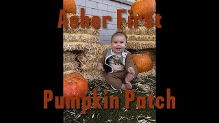 Ashers First Pumpkin Patch