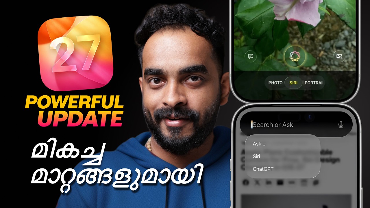iOS 27 First LOOK Features Confirmed | Malayalam