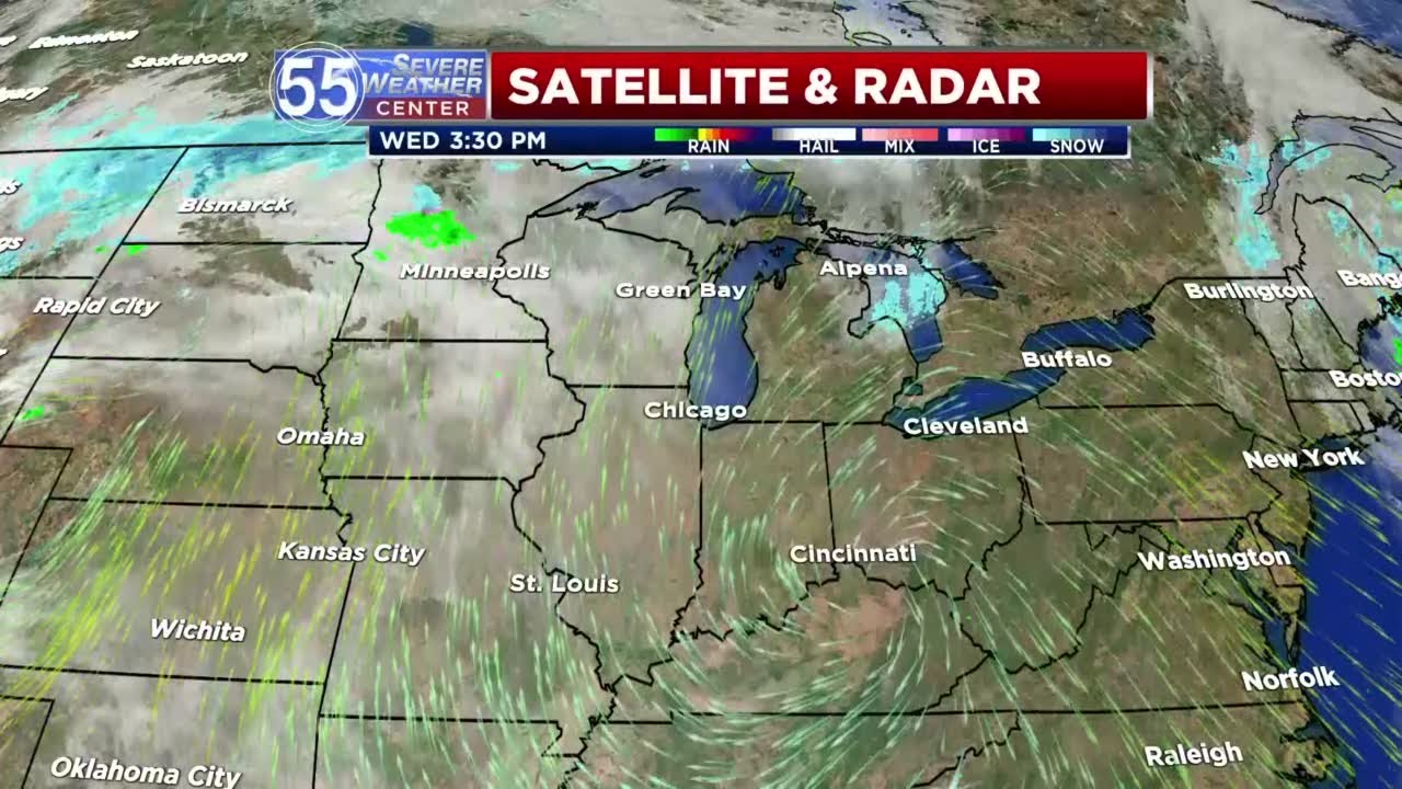 Breezy, mild Thursday with afternoon rain showers - YouTube
