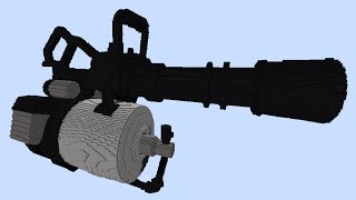 Superflat Sculptures - Episode 9 - TF2 MiniGun