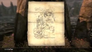 Skyrim Treasure Hunting - Treasure Map X Skyrim Treasure Hunting - Treasure Map X
