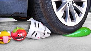 Crushing Crunchy Soft Things By Car Experiment Car Vs Toothpaste Squishy Fruit Hackers More