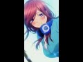 【声真似/Vtuber】五等分の花嫁 , 中野三玖 #Shorts