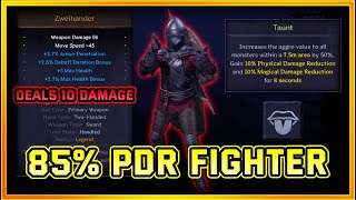 85% PDR Fighter BREAKS the Game (8 Seconds of Invincibility) | Dark and Darker Guide
