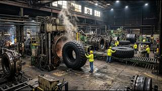 Inside Europe’s Giant Tire Factory – Full Industrial Process
