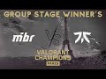 MIBR vs FNATIC | Map 1 Bind | Valorant Champions 2025 Highlights 🔥
